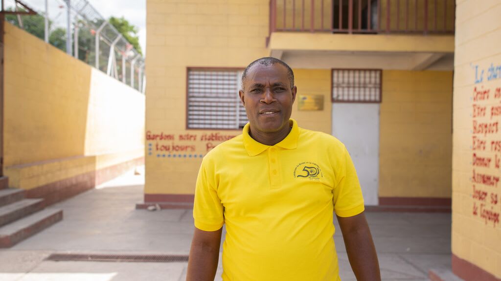 Pastor Gary of John Wesley in Wisnerly's community.